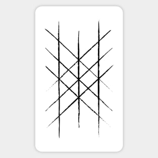 Web of Wyrd Design | Viking Symbols Sticker